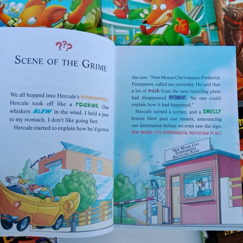 พร้อมส่งค่ะ หนังสือชุด Geronimo Stilton ภาษาอังกฤษ chapter book comic - รูปที่ 5