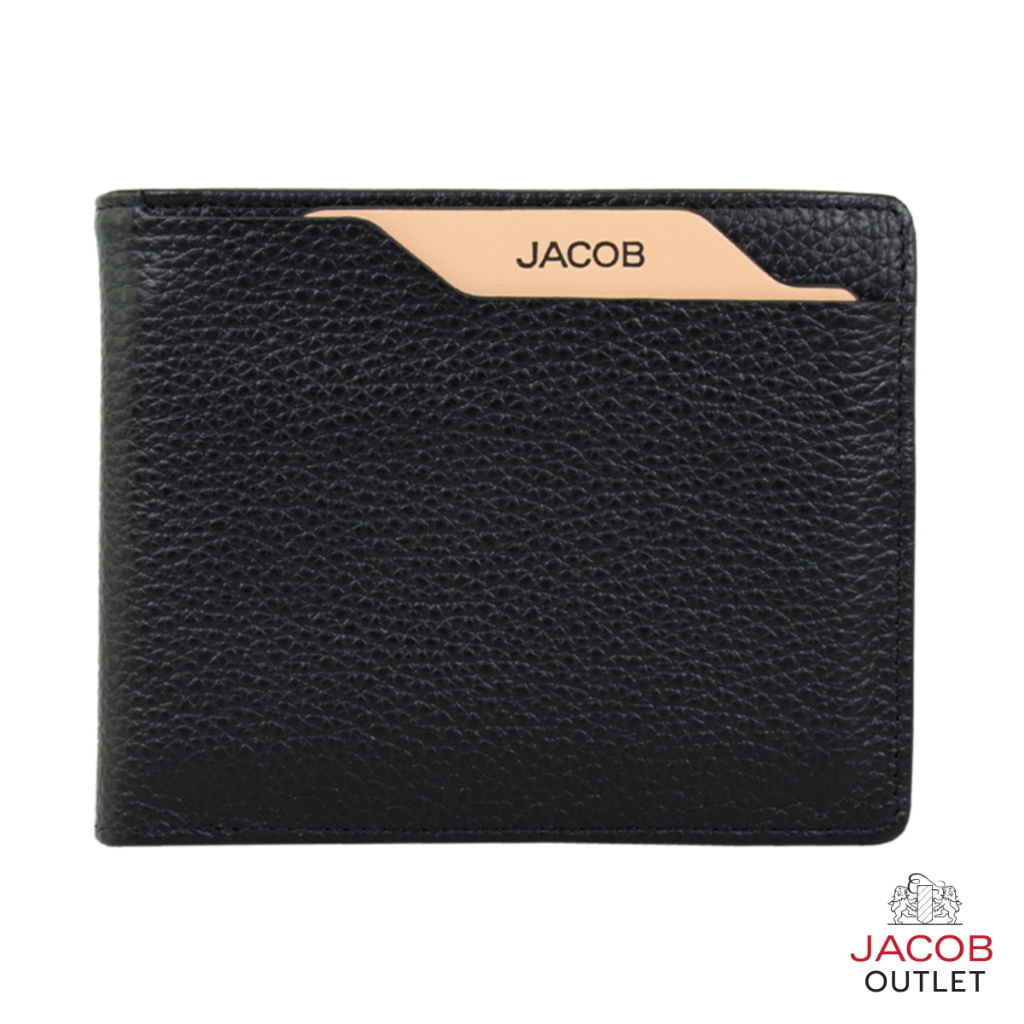 JACOB กระเป๋าสตางค์ชาย มีช่องเก็บ ID ถอดได้ - รุ่น 22543