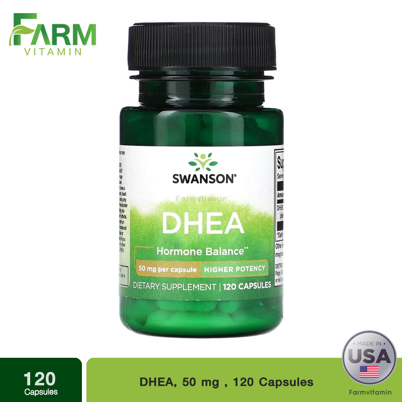 Swanson, DHEA, 50 mg , 120 Capsules