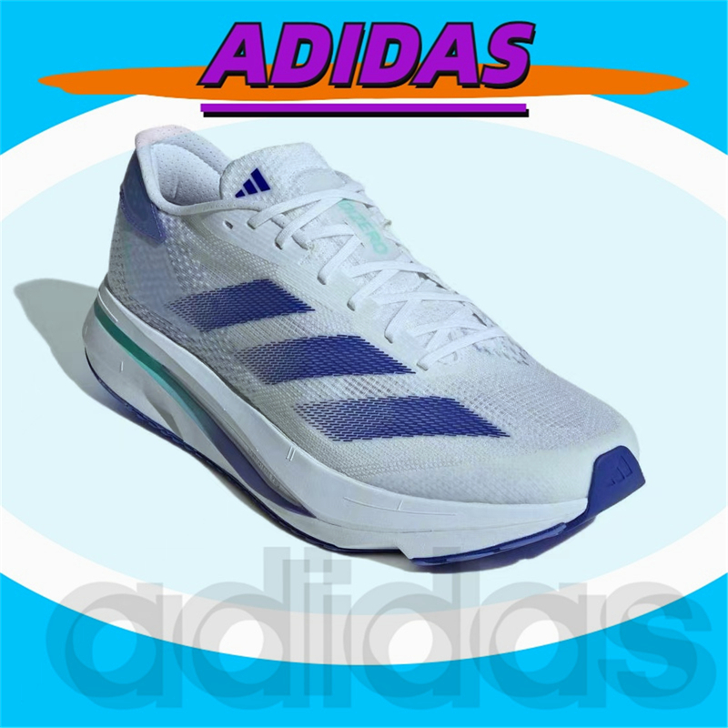 แท้ อาดิดาส adidas adizero sl2 รองเท้าผ้าใบสำหรับคู่รัก Grayish blue IF6744