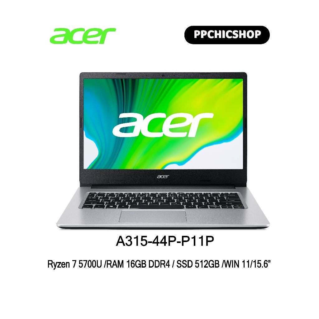 Aspire A315-44P-R11P_Pure Silve