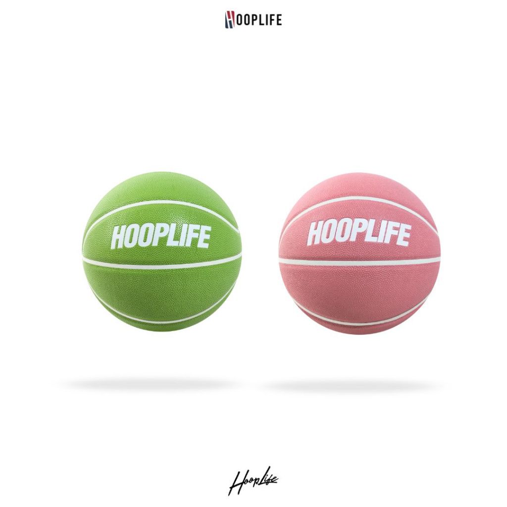 ลูกบาสเกตบอล PU ลูกบาสเบอร์7  ลูกบาส HOOPLIFE - GAME BALL ” Swish & Sweet “