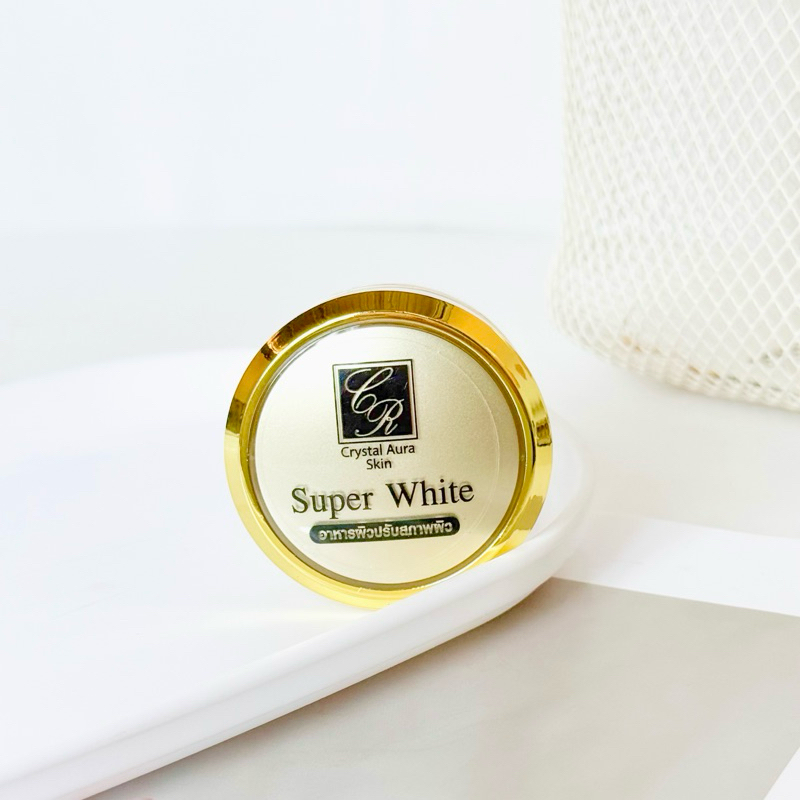 ครีมปรับสภาพผิวซุปเปอร์ไวท์ 15g คริสตัลออร่าสกิน ซุปเปอร์ไวท์ - รูปที่ 2
