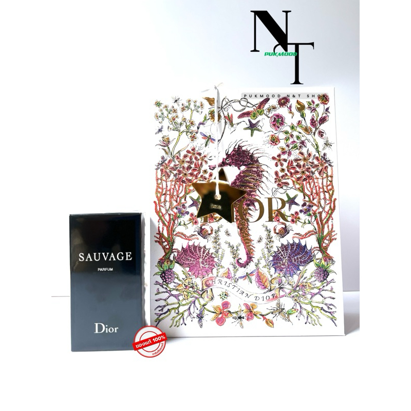 พร้อมส่งป้ายไทย💯🇹🇭น้ำหอมดิออร์(ใช้ code ลดได้) DIOR SAUVAGE PARFUM 100 ML ป้ายไทย พร้อมถุง Shop 🇹🇭