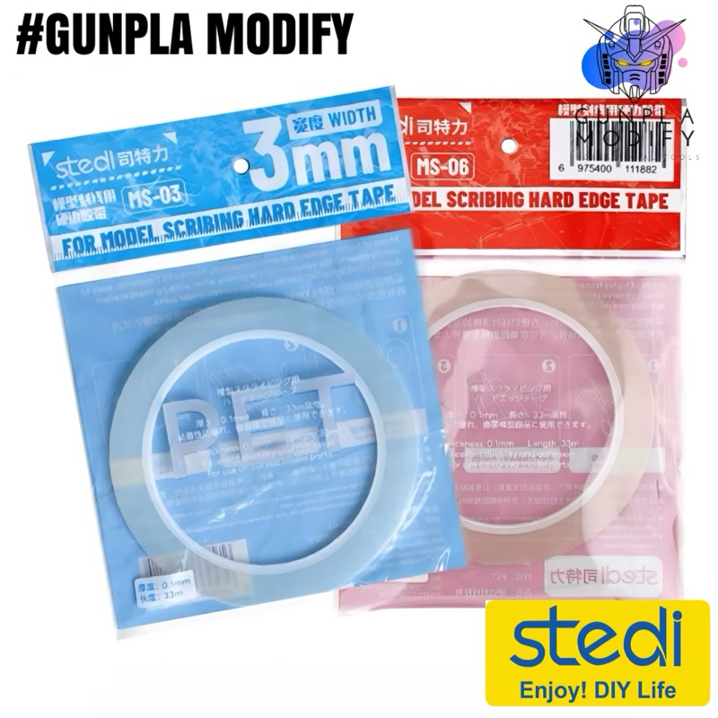 STEDI Scribing Tape เทปเดินลาย ขอบแข็ง