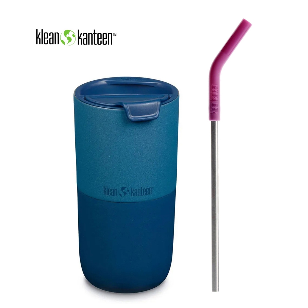 Klean Kanteen แก้ว 16oz Rise Tumbler normal Stella พร้อม หลอด Klean Kanteen Straw 8 mm