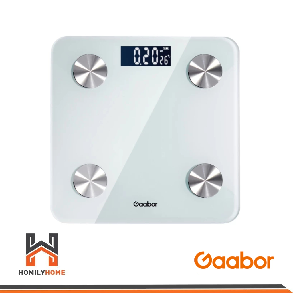 Gaabor เครื่องชั่งน้ำหนักดิจิตอล รุ่น GWS-M01A สีดำ รุ่น GWS-M02A สีขาว เครื่องชั่งน้ำหนัก - รูปที่ 2