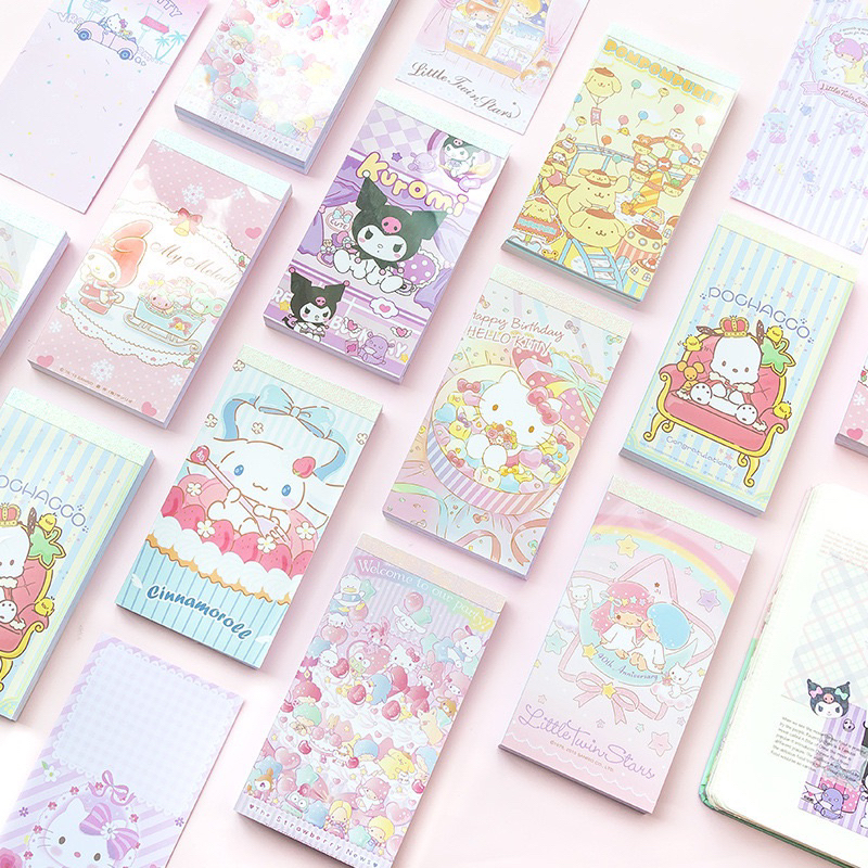 Sanrio สมุดฉีกเล่มยาว ครึ่ง A6 CC85944