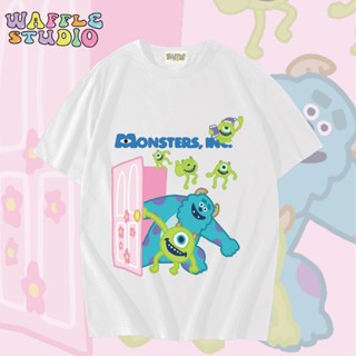 [ ส่งฟรี 🔥 ] WS1125 เสื้อยืดโอเวอร์ไซส์ ผ้าคอตตอน 100% เสื้อ…