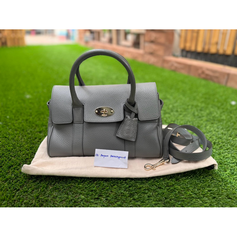 ขายกระเป๋า Mulberry Bayswater Small สีเทา ของแท้ 100%