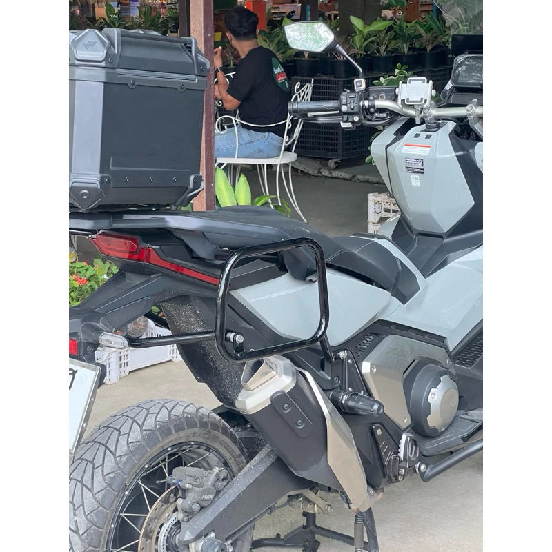 แร็คข้าง Honda X-ADV 750 (2021- ปีปัจจุบัน) สำหรับติดตั้งกับแร็คท้ายศูนย์เท่านั้น