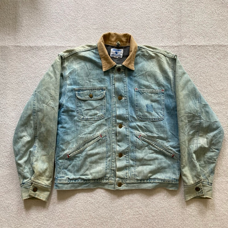 Vintage Wrangler Blue Bell Spirit of America Greensboro N.C. USA Denim Jacket