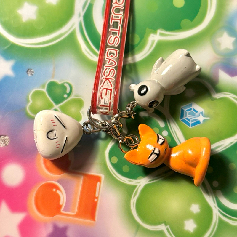 พวงกุญแจ สเน่ห์สาวข้าวปั้น fruit basket 🍙🍊