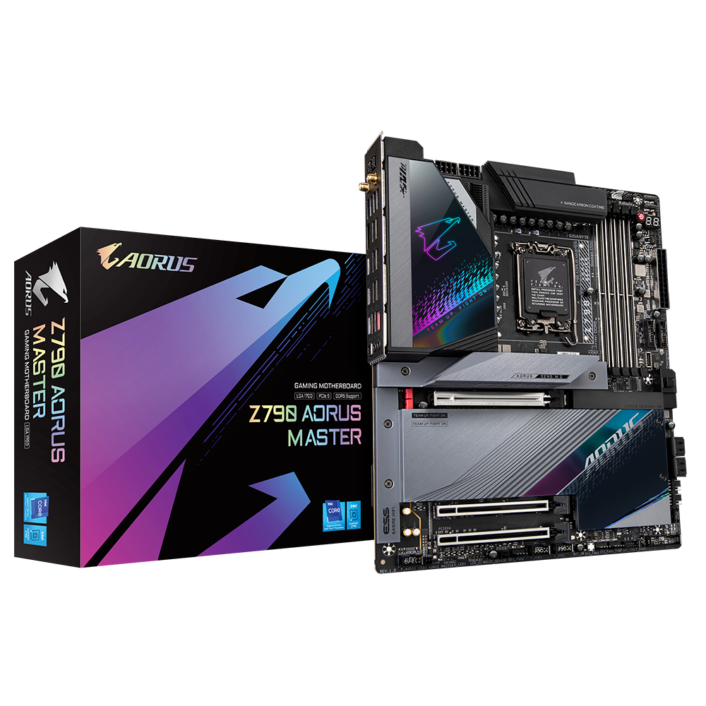 MAINBOARD (เมนบอร์ด) 1700 GIGABYTE Z790 AORUS MASTER WIFI (DDR5) ประกันศูนย์ไทย พร้อมส่ง