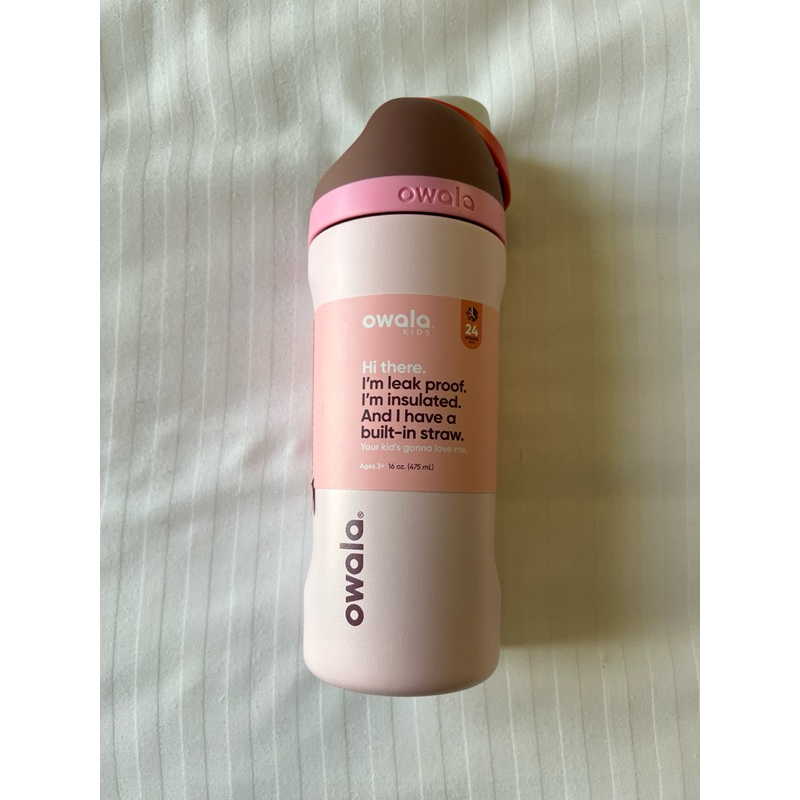 (ของแท้ 💯%) พร้อมส่ง!! Owala FreeSip Kids Tumbler 16 oz.(475 ml.) สี Cake Pop 🍰🧁🍭