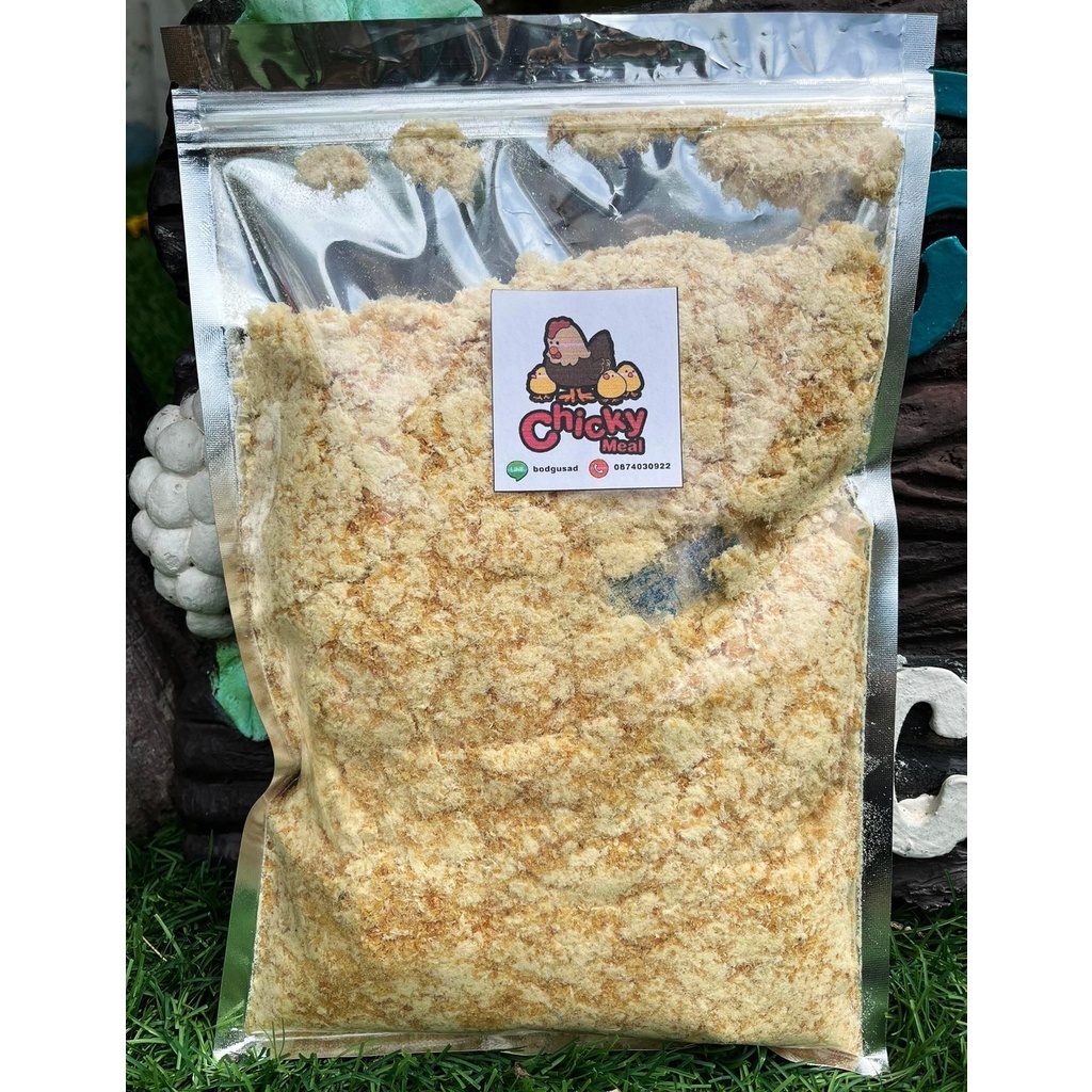 ผงไก่ สำหรับผสมอาหาร สุนัขและแมว