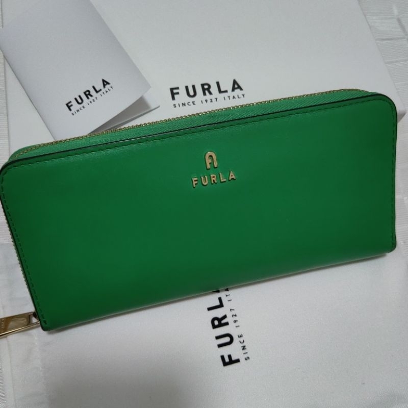 กระเป๋าสตางค์​ใบยาว Furla ของแท้% มือสอง