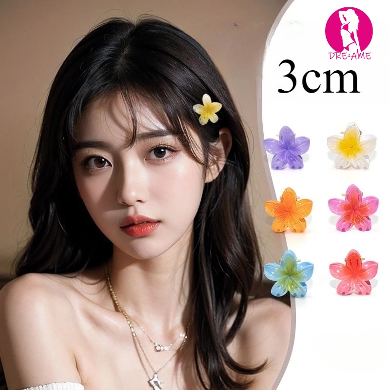 น่ารักฮาวาย Plumeria ดอกไม้ Hairpin Mini Grips คลิป Barrettes อุปกรณ์เสริม Headwear