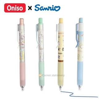 ปากกาเจล Oniso x Sanrio ลายลิขสิทธิ์ Kitty Cogimyun Hapidanbui Marumo รุ่น 9133 หมึกน้ำเงิน 0.5 มม.
