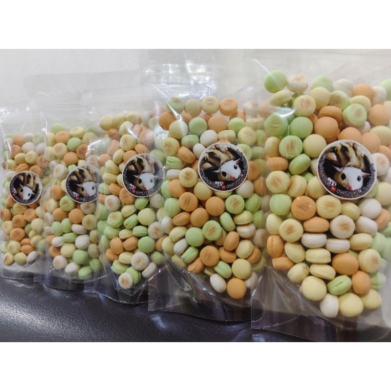 (100กรัม)บิสกิตขนมสุนัข ขนมแมว ขนมสัตว์ฟันแทะ
