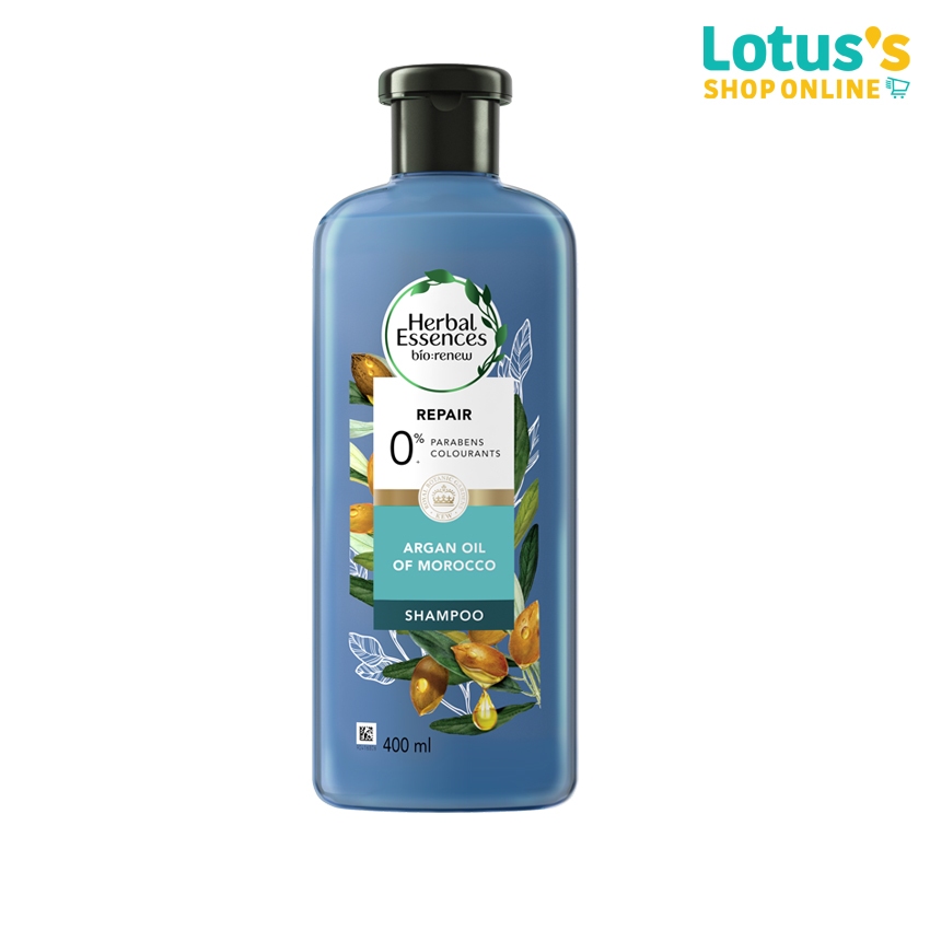 เฮอร์บัล เอสเซ้นส์ แชมพู อาร์แกนโมรอคโค 400 มล. HERBAL SHAMPOO MOROCCO ARGAN OIL 400 ML