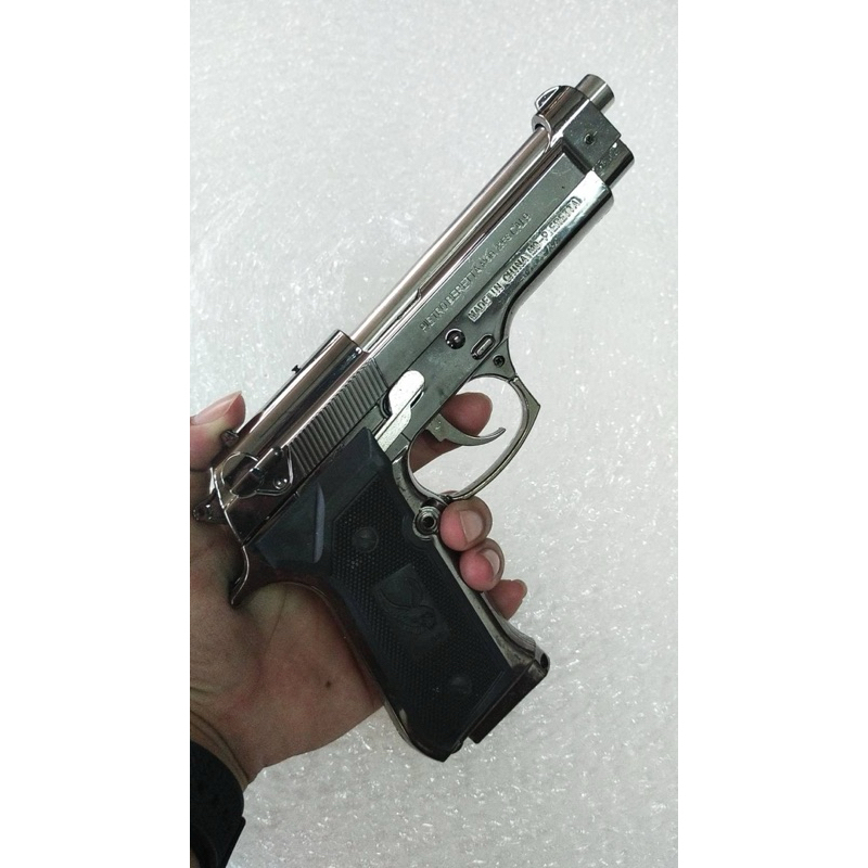ปืนไฟแช็ก ไฟแช็ก.M9* ไม่ใส่สารวัตถุไวไฟในตัวสินค้า*พ้อมส่ง ราคาถูก (ดำเงา)