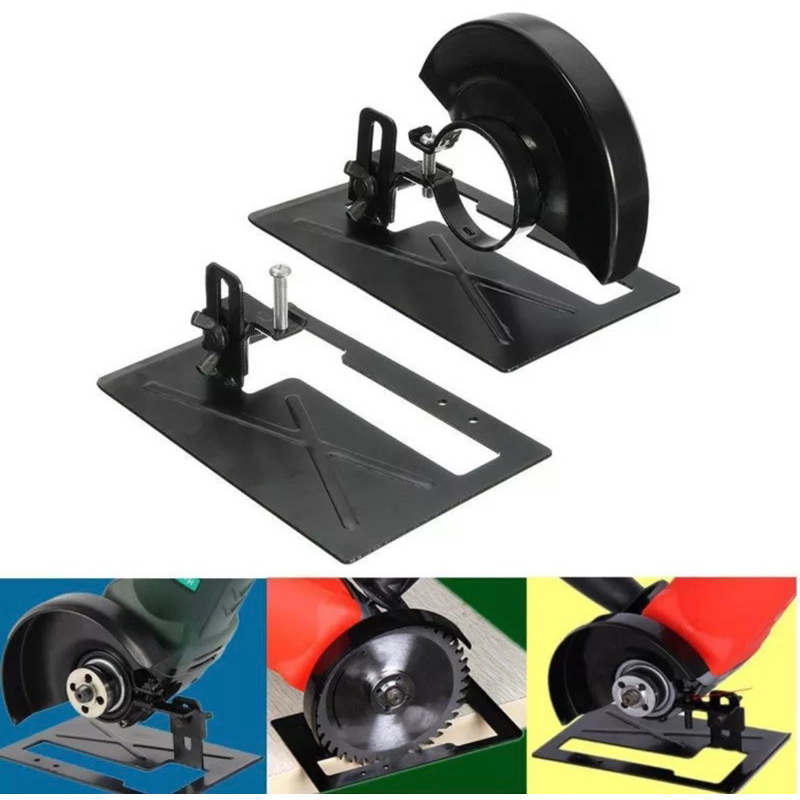 ไกด์นำตัด เครื่องหินเจียร 4 นิ้ว Adjustable Metal Angle Grinder Bracket Stand Holder