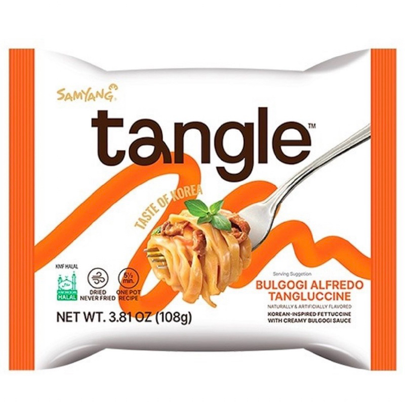 ซัมยังแทงเกิ้ล รสบูลโกกิ / กิมจิโรเซ่ แทงกลูลินี่ (แบบซอง) และ(แพ็ค 4 ซอง) samyang tangle [VT]