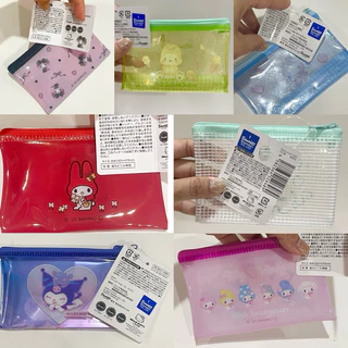 A29🇯🇵(แบบเยอะสุด!!)Sanrio mini pouch คิตตี้ คุโรมิ โปชาโกะ ชินนาม่อน ฮัง ม่อนชิชิกระเป๋าตัง เป๋าเหรียญ ใส่บัตรเครดิต