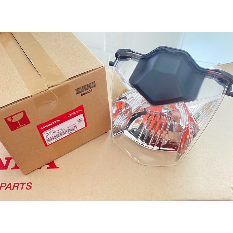 โคมไฟหน้า เวฟ125R รุ่นหัวแหลม แท้เบิกศูนย์ (รหัสสินค้า 33120-KPH-651)