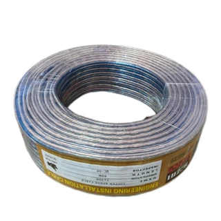 BOZHI สายลำโพง speaker สายลำโพงใส ไส้ทองแดง เลือกตัดความยาวได้ 5M 10M 15M 20M สินค้าพร้อมส่ง