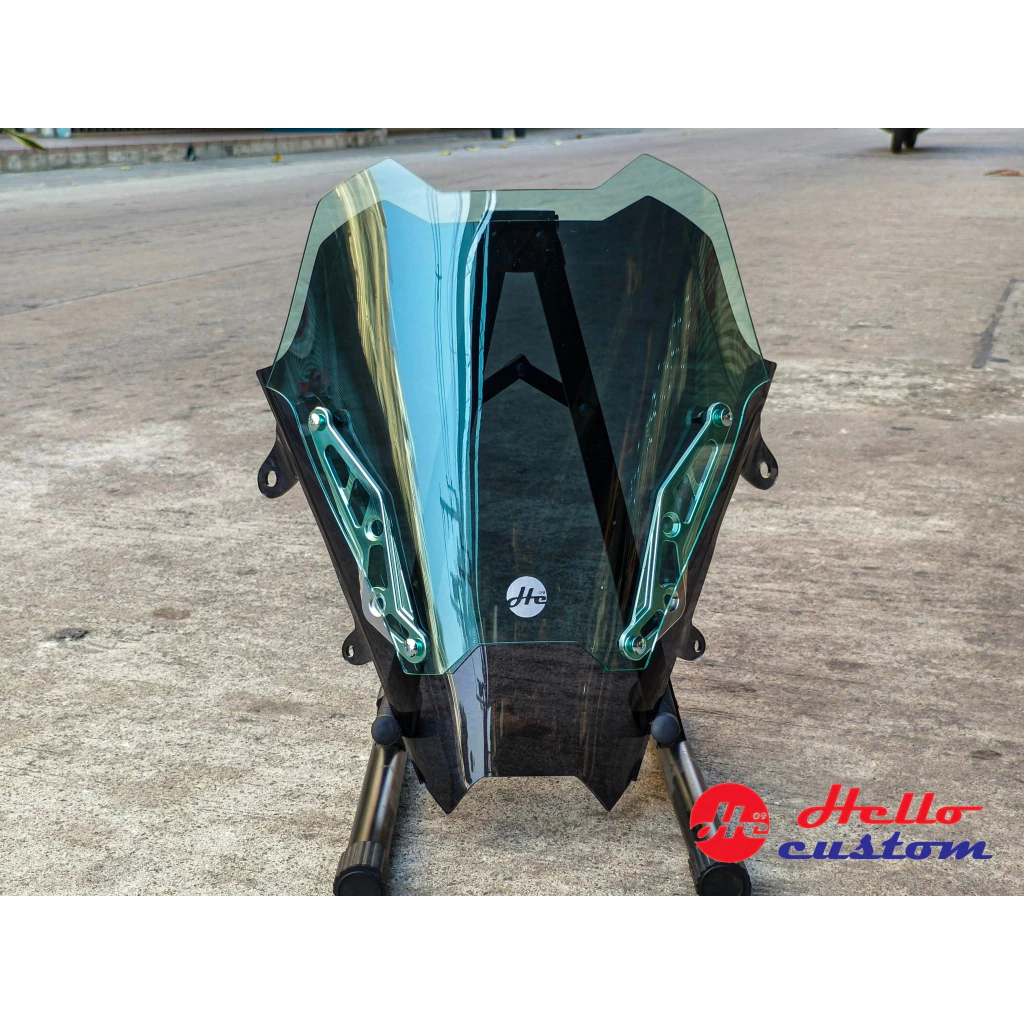 ชิวทรงซิ่ง PCX160 2025  บังไมล์ ชิวหน้าแต่ง พร้อมขา CNC PCX 160 2025 thumbnail 5