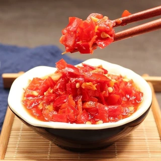 ซอสพริกกระเทียม ปรุงอาหาร 210g剁辣椒 ทานกับข้าวเปล่า