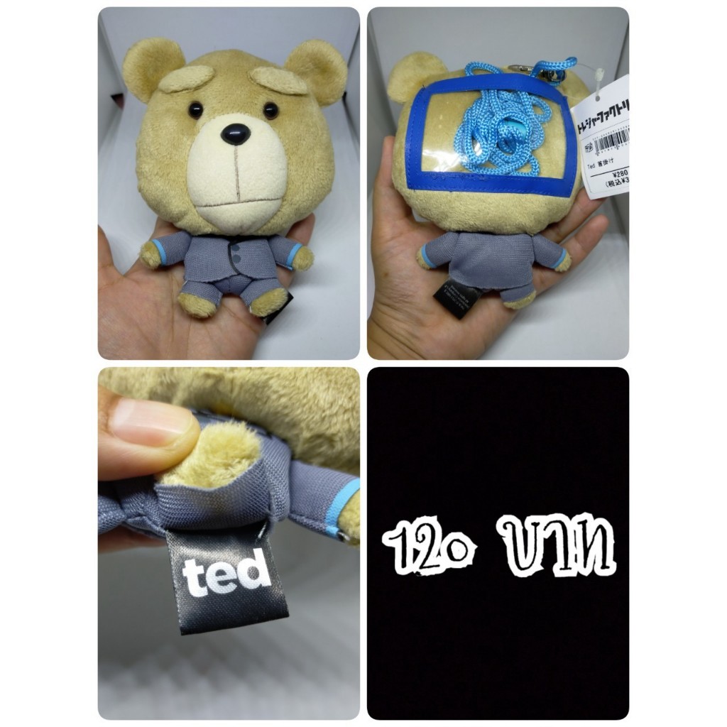 Ted#Ted Bear#หมีเท็ดดี้#หมีเทด#หมีไม่แอ๊บ แสบได้อีก#กระเป๋า#งานญี่ปุ่นมือสอง