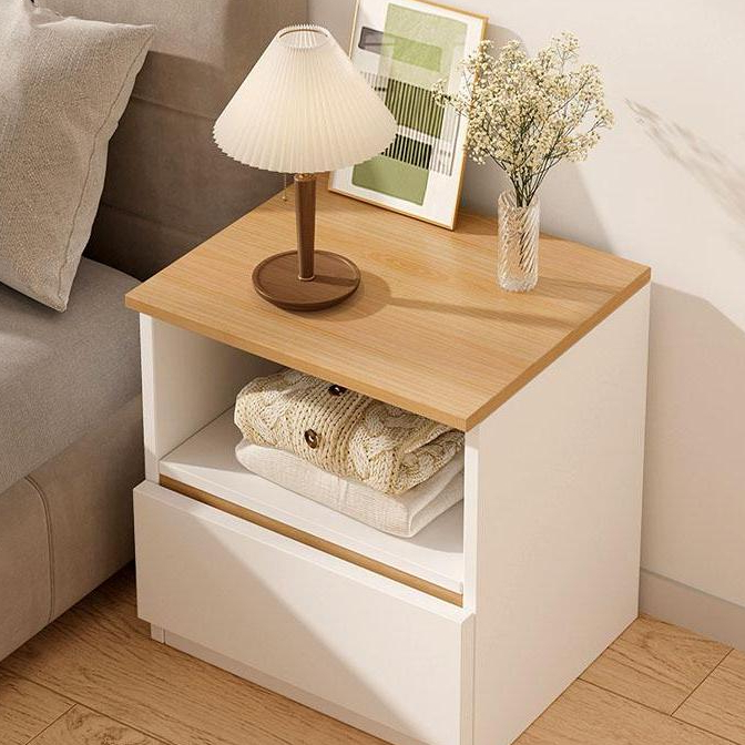yhlovehome โต๊ะข้างเตียง ตู้ข้างโฟซา (เฉพาะโต๊ะ ไม่รวมโคมไฟ) ชั้นวางของข้างที่นอน ห้องรับแขก F1150