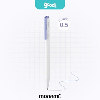 Monami รุ่น Triffis ทริฟฟิส ปากกาลูกลื่น ขนาดหัว 0.5 / 0.7 / 1.0 มม. (1 ด้าม)