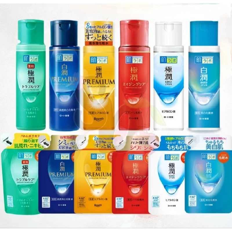 [MADE IN JAPAN!] ฮาดะลาโบะ โลชั่น น้ำตบ Hada Labo Lotion 170แบบขวด/แบบถุงรีฟิล
