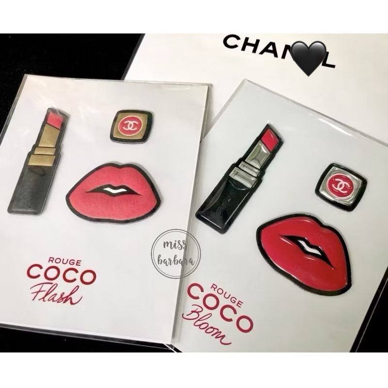 VIP Gift  Rouge Coco 3D Sticker มีให้เลือก2 แบบ สติ๊กเกอร์รูปลิปสติกและริมฝีปาก