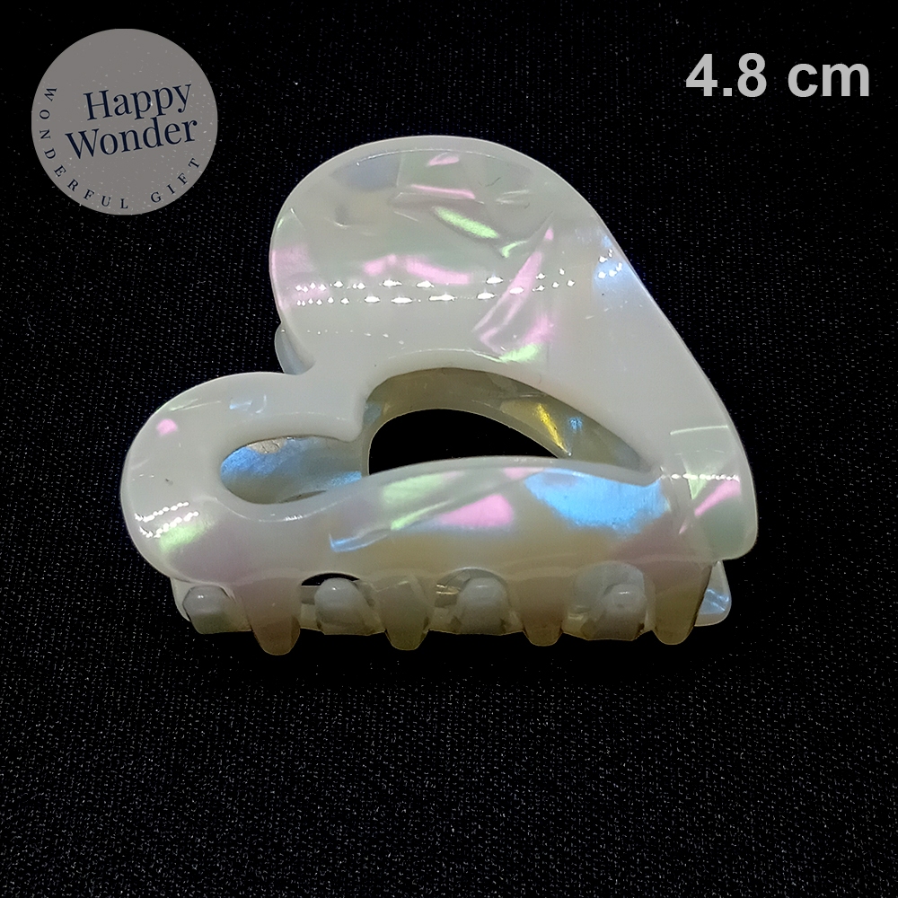 กิ๊บหนีบผม กิ๊บติดผม อะคริลิค หนีบครึ่งศีรษะ ดูแพง สไตล์เกาหลี - รูปที่ 2