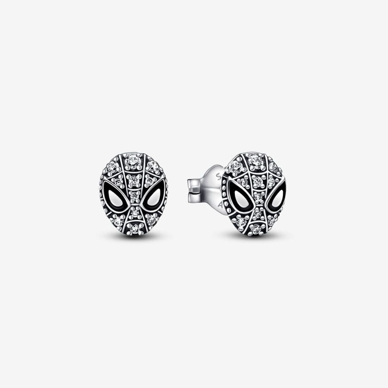 (ของแท้💯 พร้อมส่ง🔥) Pandora Marvel Spider -Man earrings แพนโดร่าต่างหูสไปเดอร์แมน ของแท้ มือหนึ่งทุกชิ้น
