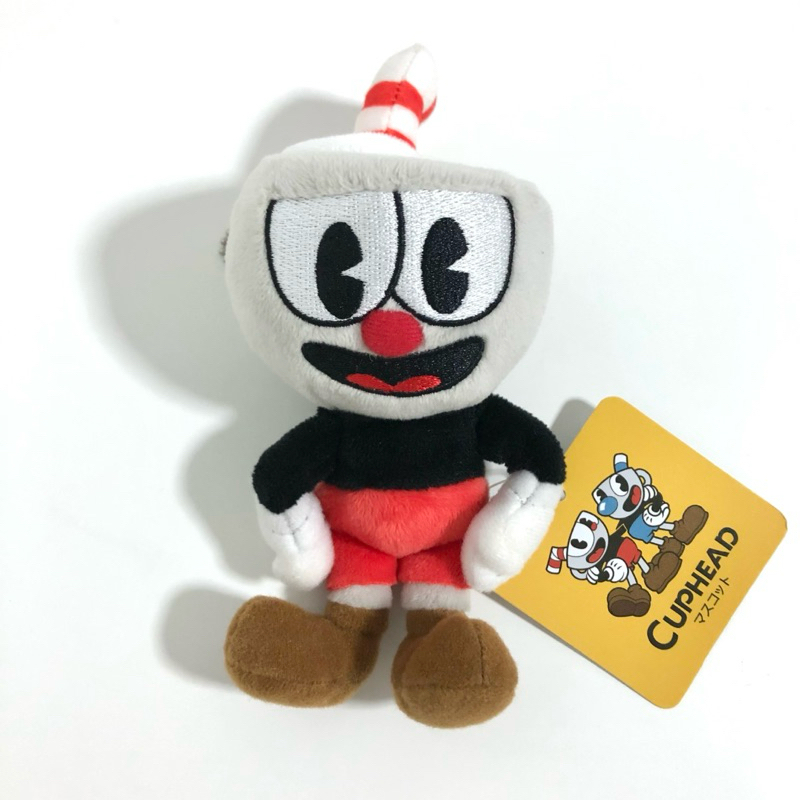 Cuphead plush keychain - คัพเฮ้ด พวงกุญแจ
