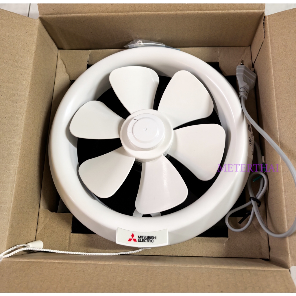 MITSUBISHI V-20SL7T พัดลมดูดอากาศติดกระจก 8 นิ้ว ราคา ถูกที่สุด ดีลบีเคเค แกลเลอรีภาพที่ 4