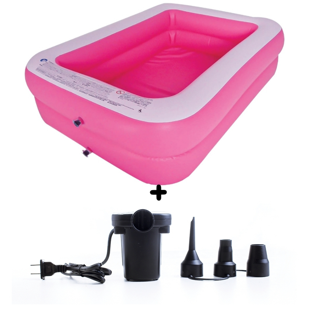 ⭐️Y&YToys Kids⭐พร้อมส่ง สระน้ำเป่าลม  สระว่ายน้ำเด็ก ขนาด2.6เมตร มีหลายสี เล่นได้หลายคน - รูปที่ 3