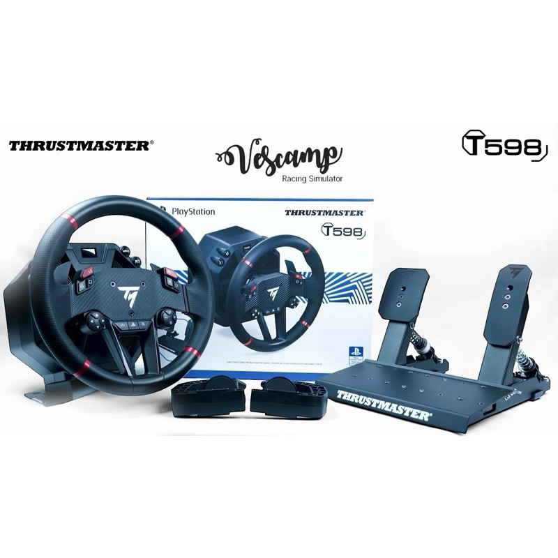 Thrustmaster T598 จอยพวงมาลัย Direct Drive รองรับ Playstation 5, 4, PC (ประกันศูนย์ไทย 1 ปี)
