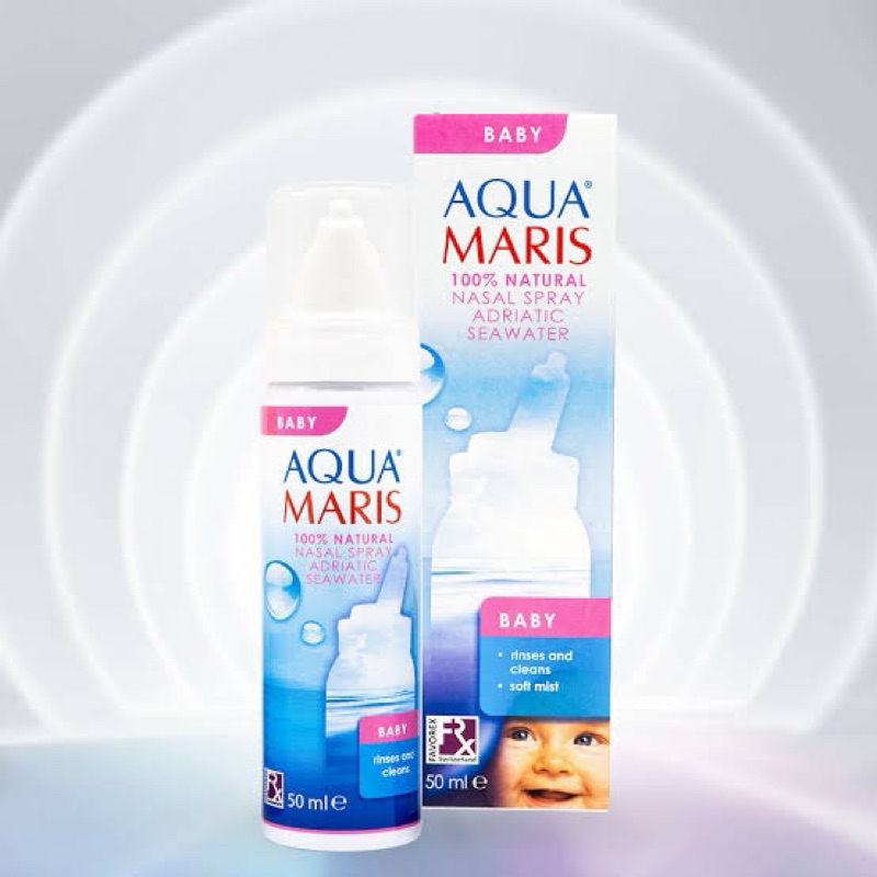 [แท้100%]Aqua maris nasal spray อควา มาริส สเปรย์พ่นจมูก 50 มล