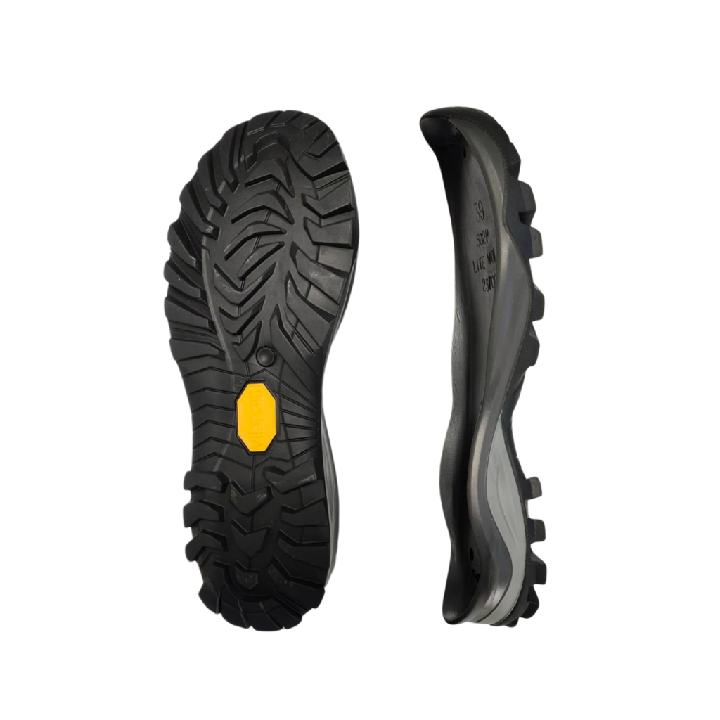 VIBRAM LITE WOLF BLACK - แผ่นพื้นรองเท้า