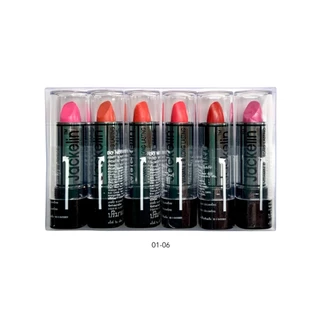 1 แพค แจ็คเกอลิน วิตามินอี แอนด์ ลองลาสติ้ง ลิปสติก JACKELIN Vitamin E & Long Lasting Lipstick