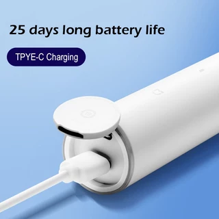 Xiaomi แปรงสีฟันไฟฟ้าT300 Electric Toothbrush IPX7กันน้ำ Type-C แบบชาร์จ สำหรับผู้ใหญ่ ปรับได้