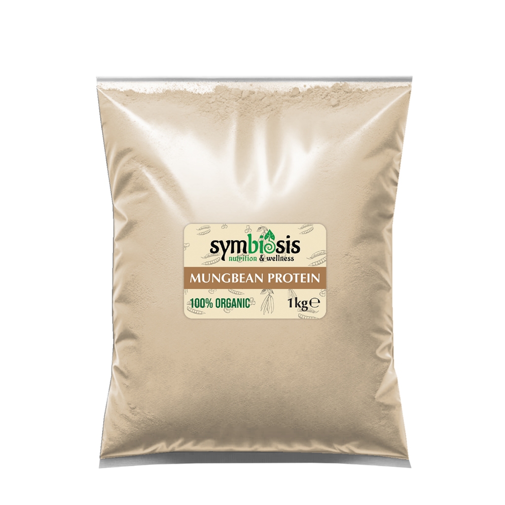 SYMBIOSIS - Organic/Bio Mung Bean Protein 85% โปรตีนถั่วเขียว 1 Kg