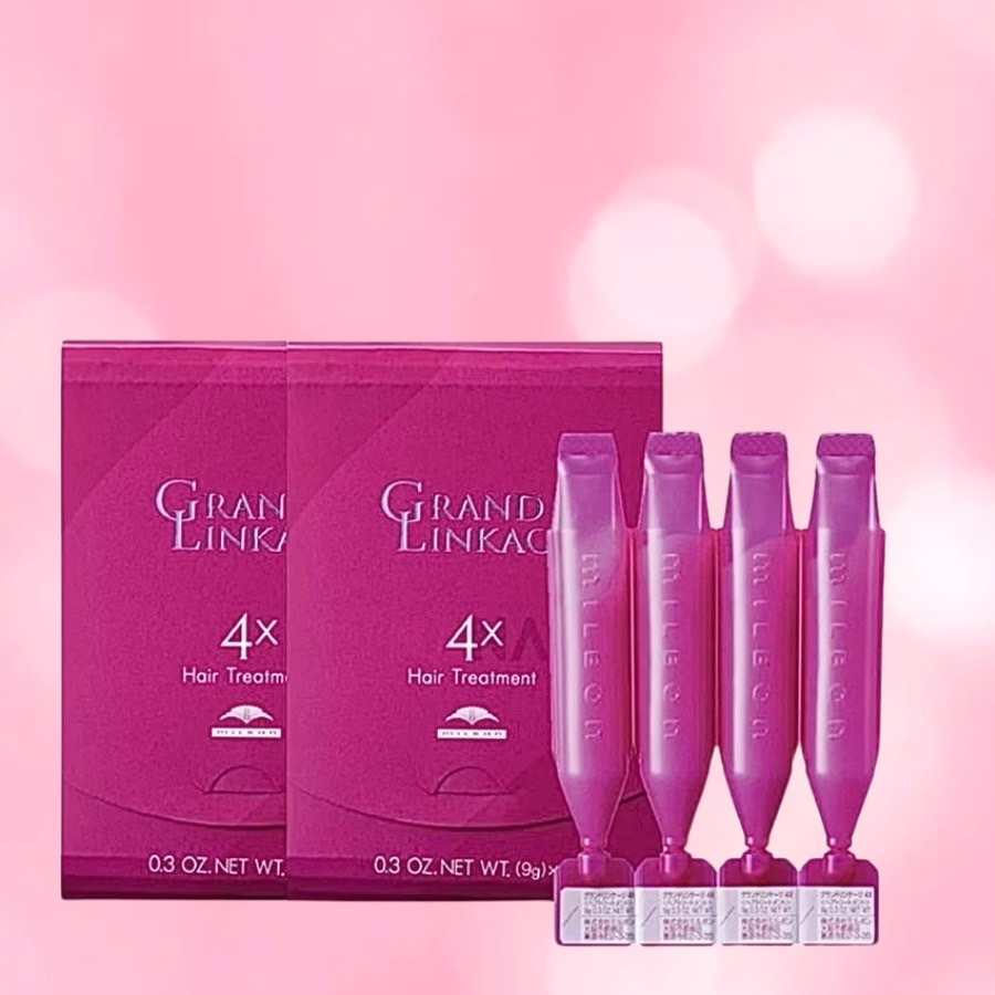 MILBON GRAND LINKAGE WEEKLY BOOSTER 4X สำหรับผมแห้งเสีย